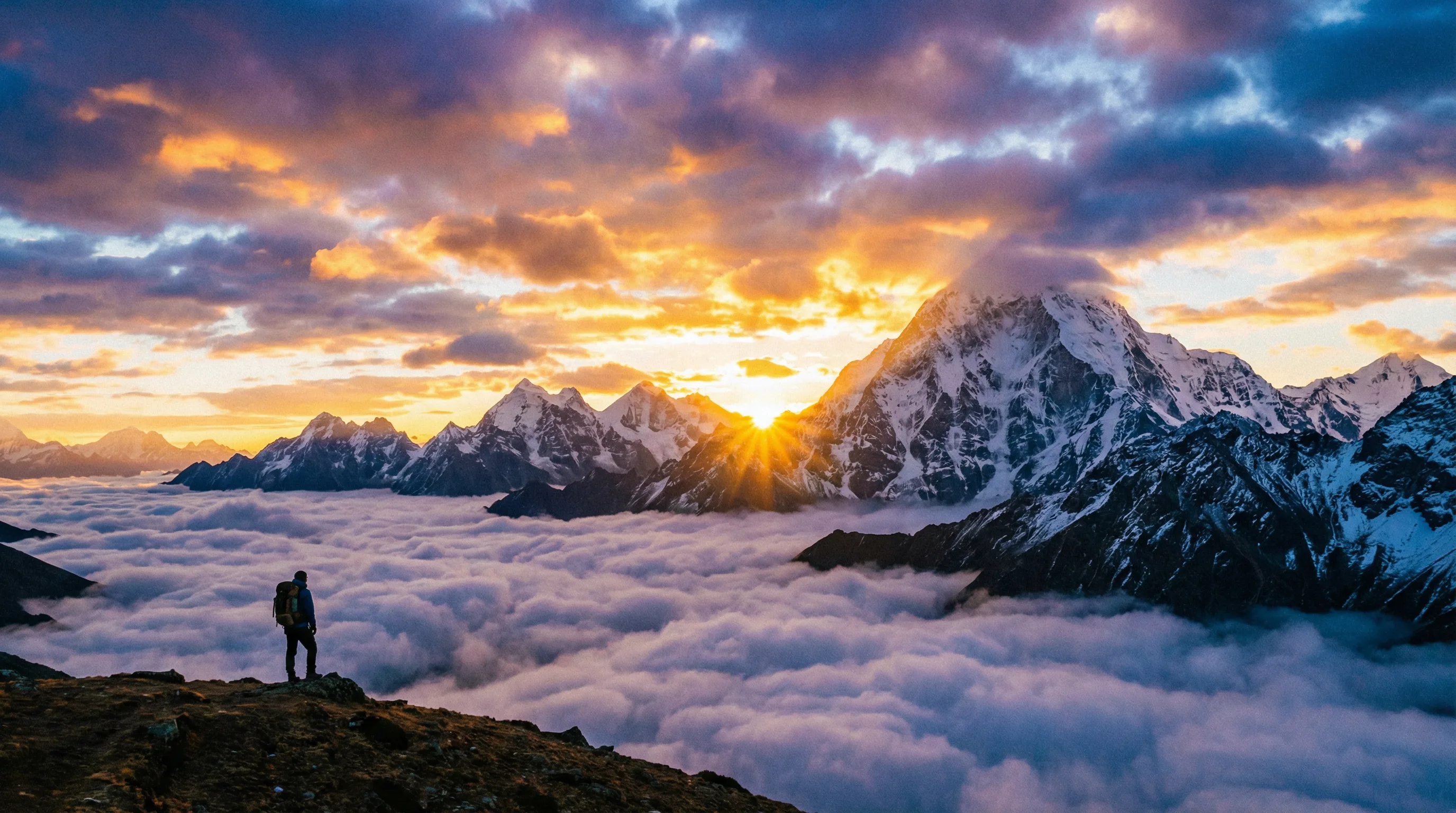 暗网猎奇热门视频 - 高山云海日出